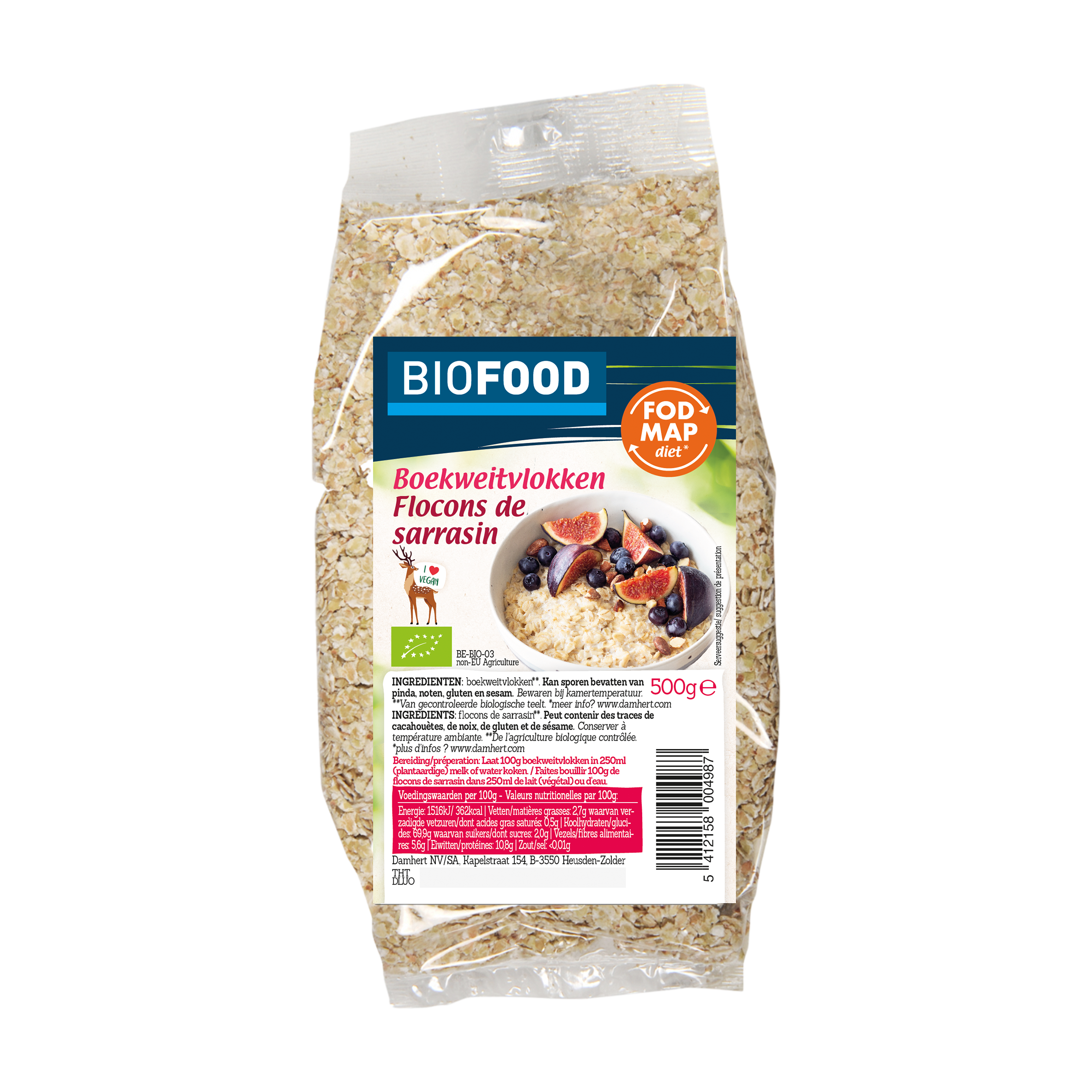 Biofood Hajdina pehely BIO