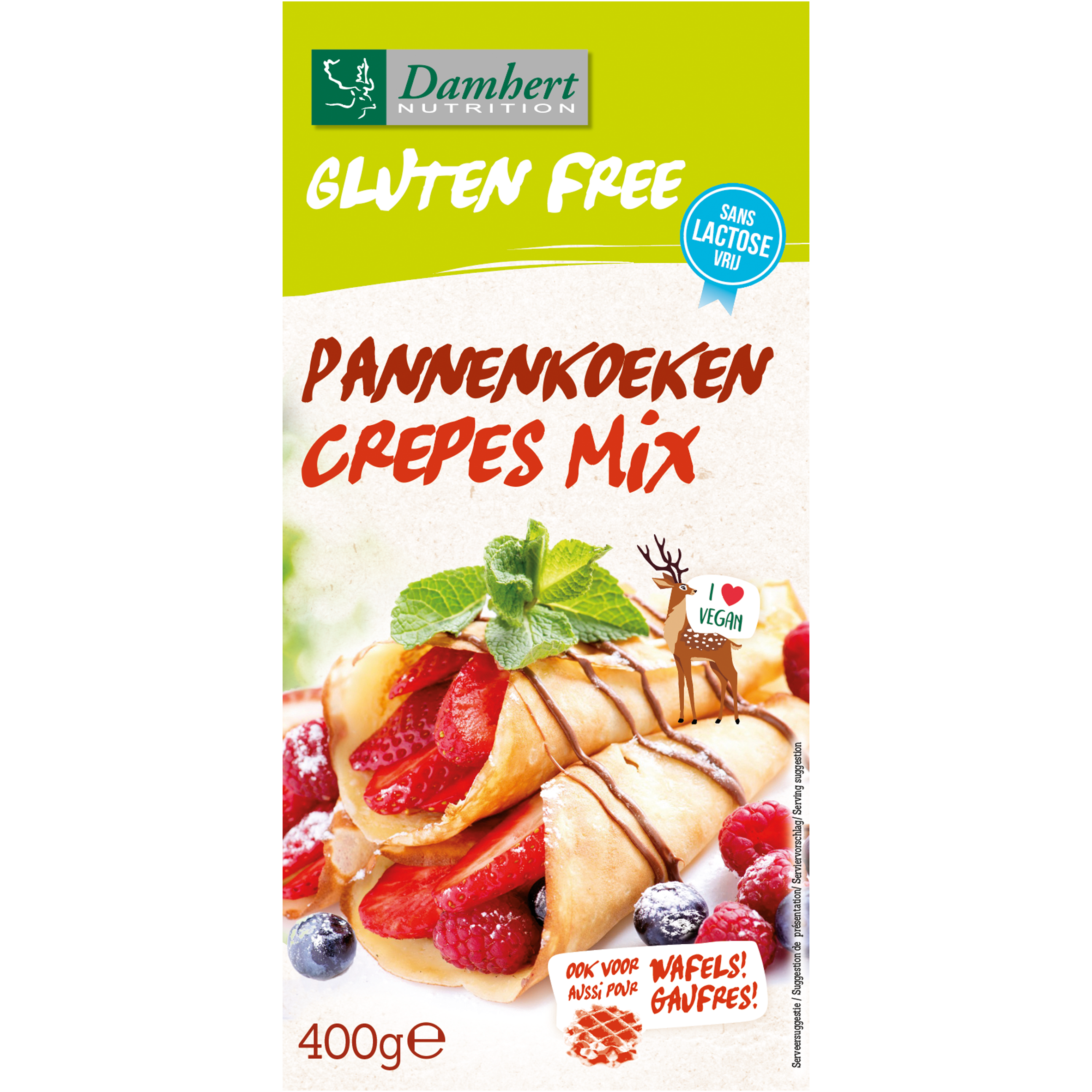 Gluténmentes palacsinta keverék Laktózmentes