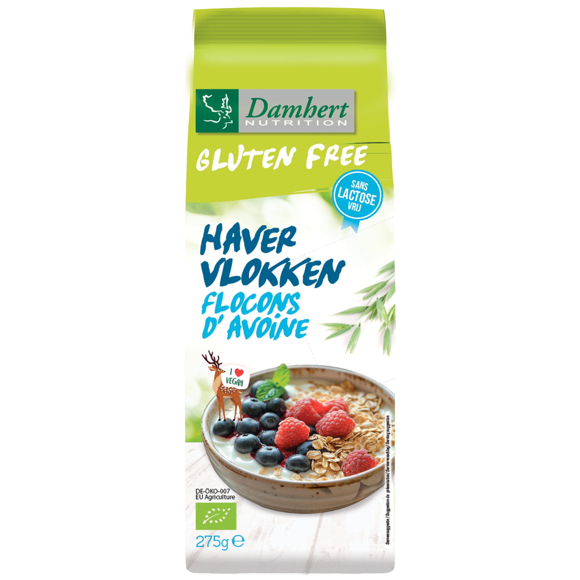 Gluténmentes zabpehely BIO