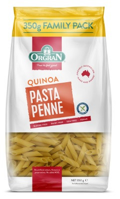 Gluténmentes Quinoa tészta, penne