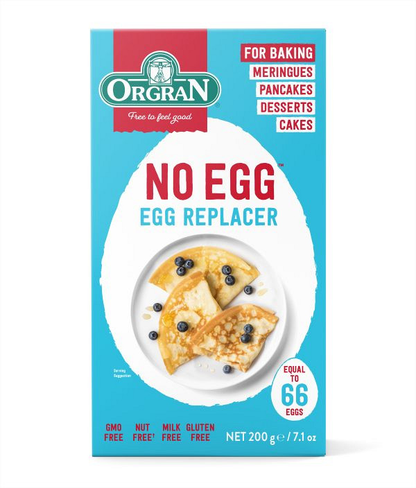 Gluténmentes Vegán No Egg tojáspótló, 66 db egész tojást helyettesít
