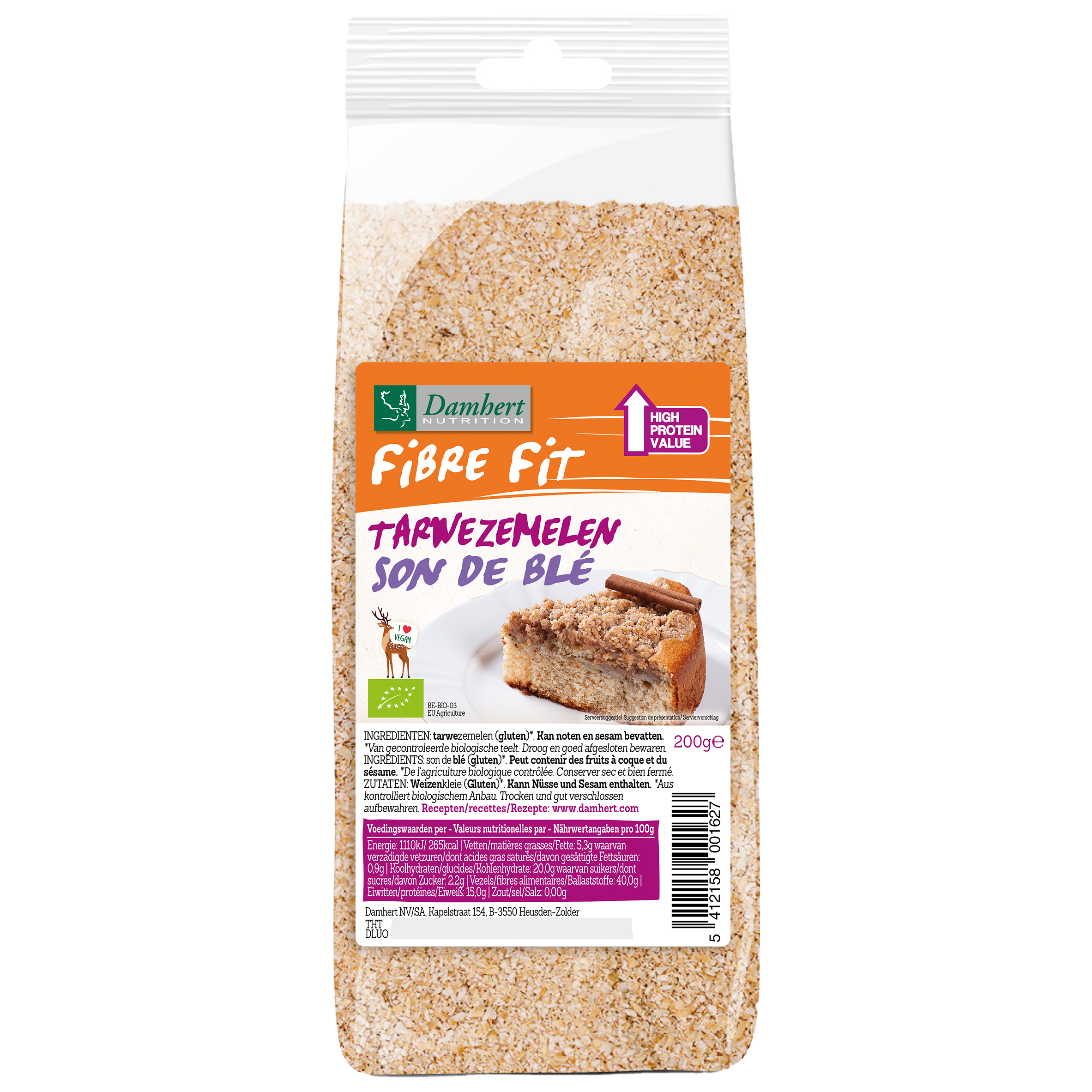 Fibre Fit búzakorpa BIO