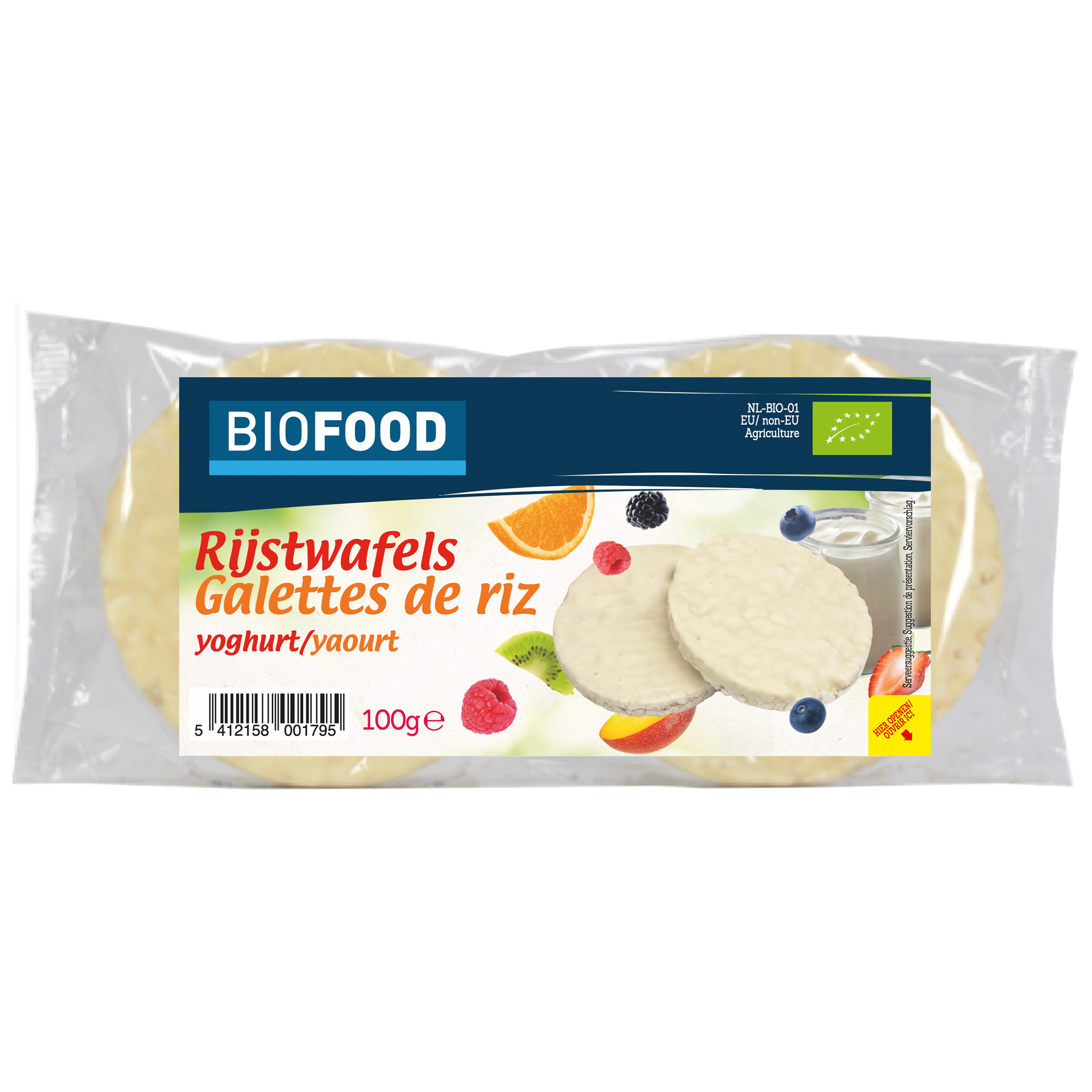 Biofood Rizs tortácskák joghurttal BIO