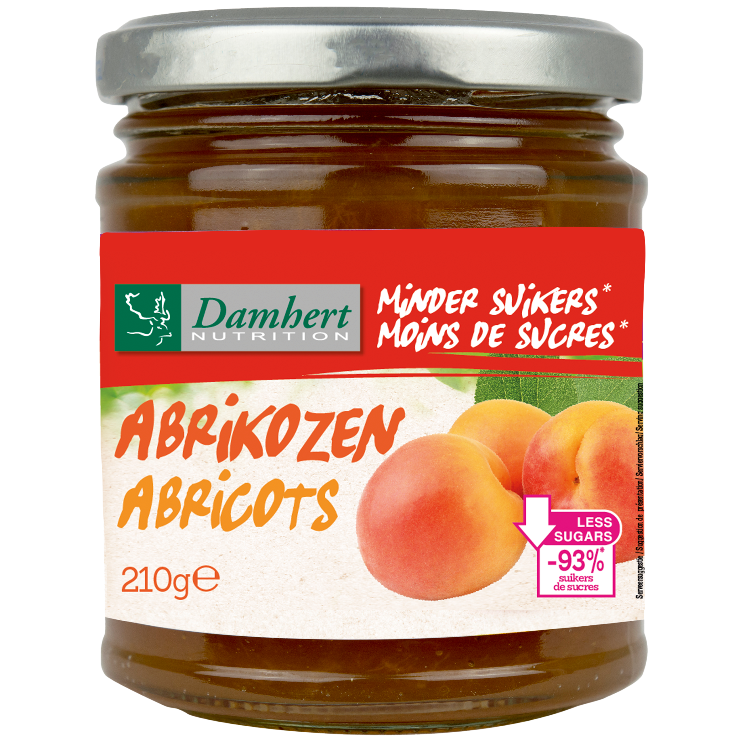 Hozzáadott cukor nélkül Sárgabarack lekvár