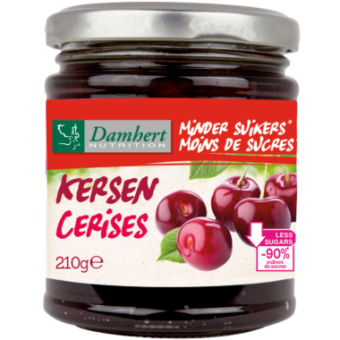 Hozzáadott cukor nélkül Cseresznye lekvár