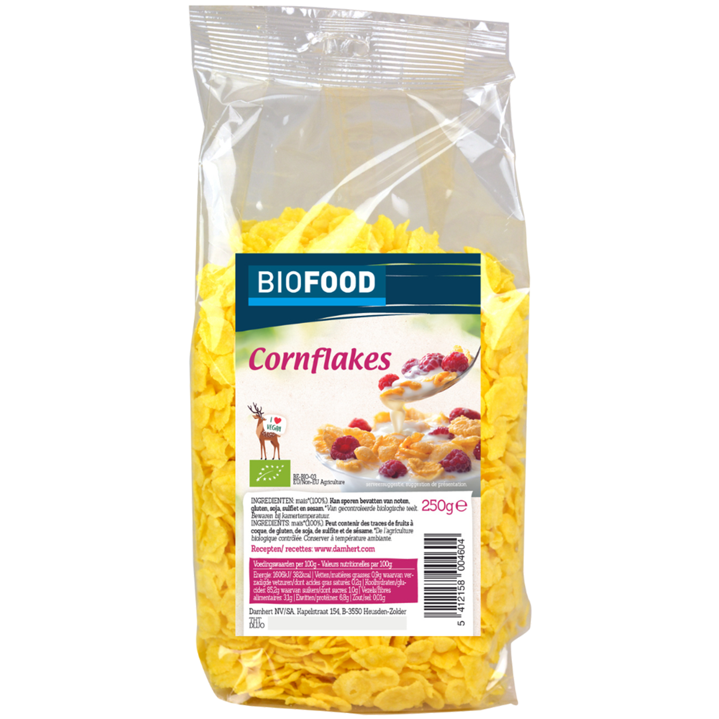 Biofood bio kukoricapehely