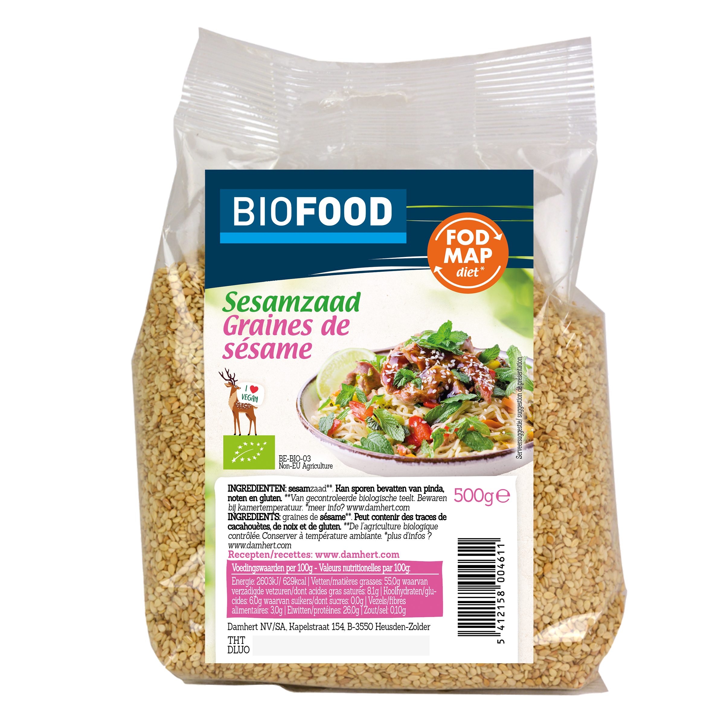 Biofood szezámmag BIO