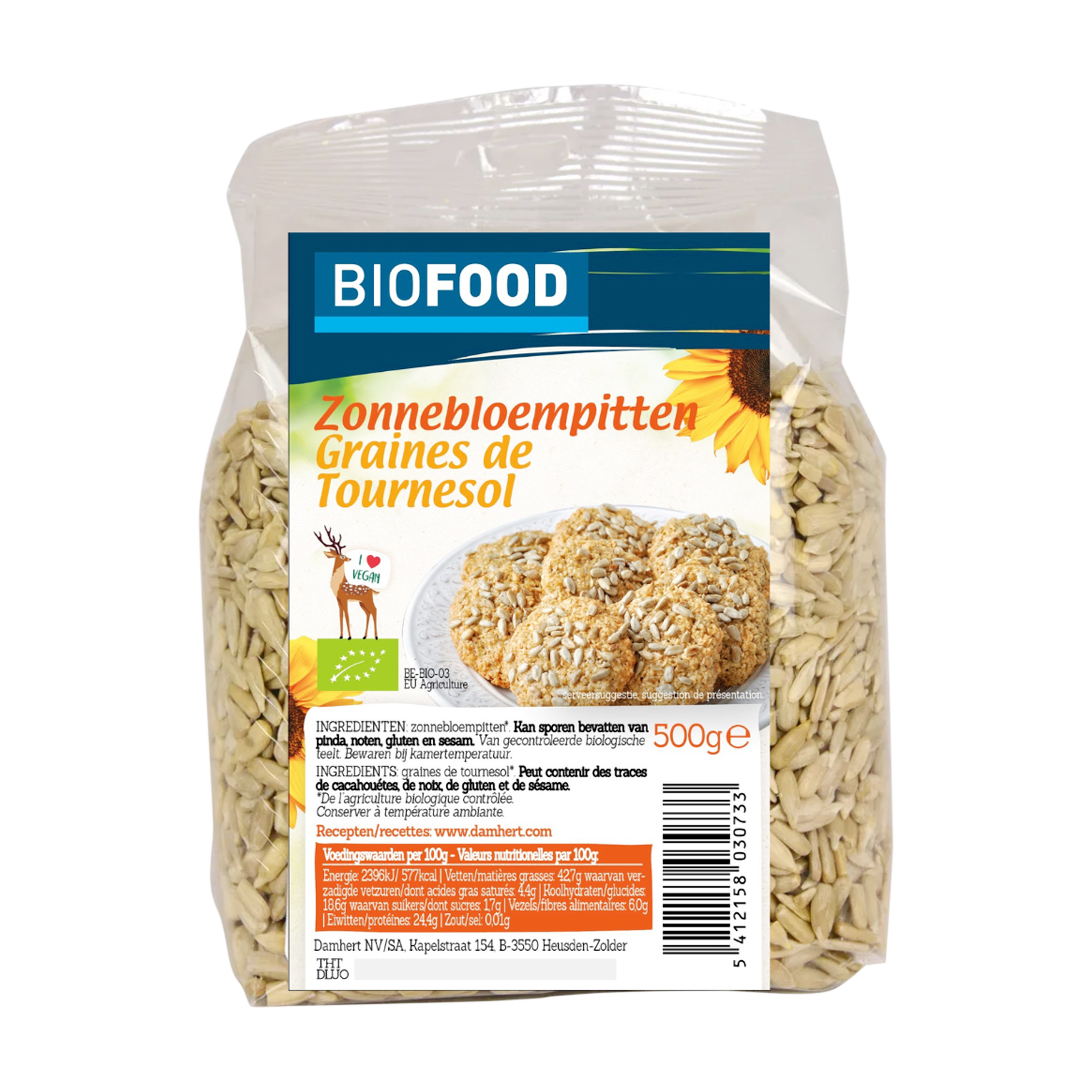 Biofood Napraforgómag BIO