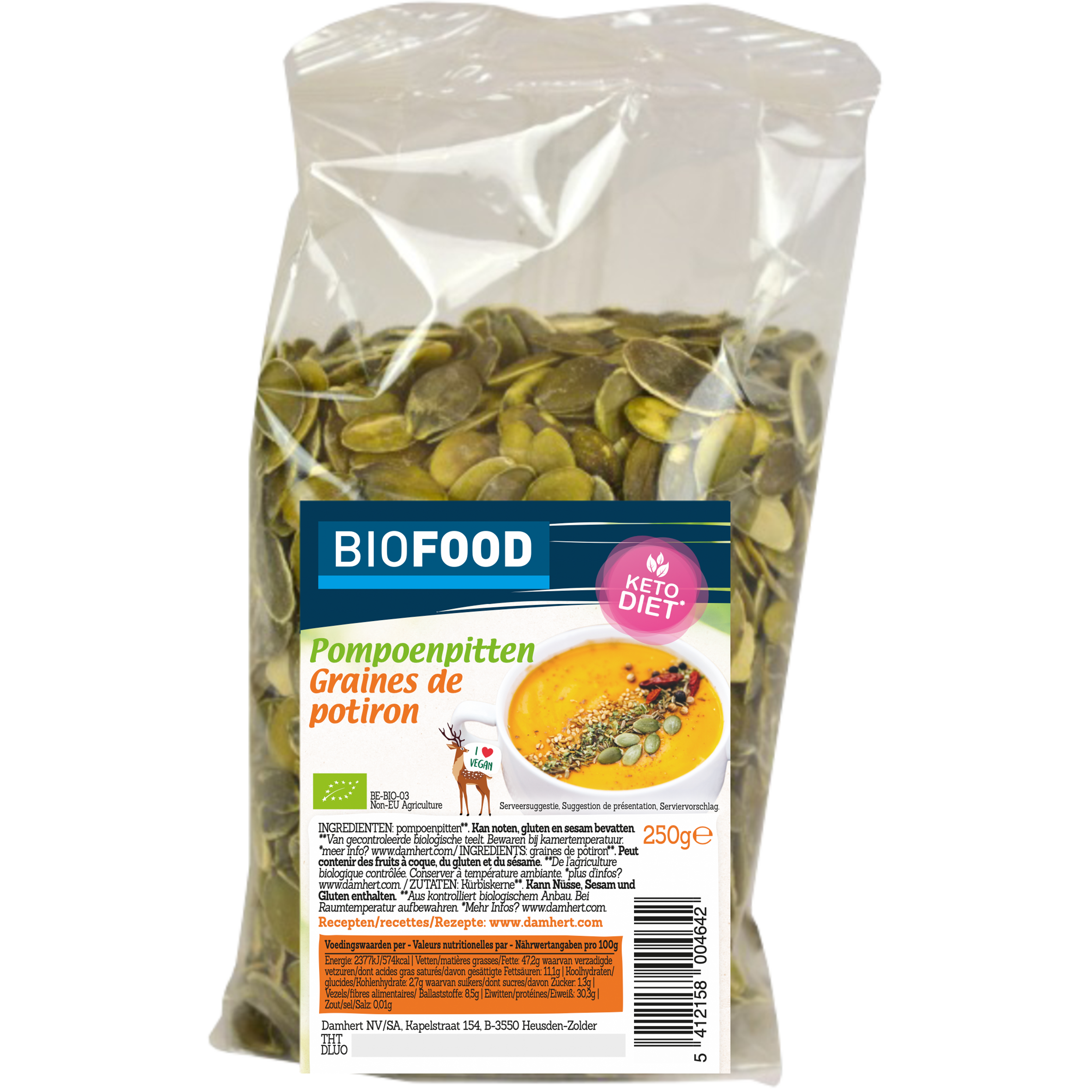 Biofood Tökmagok BIO