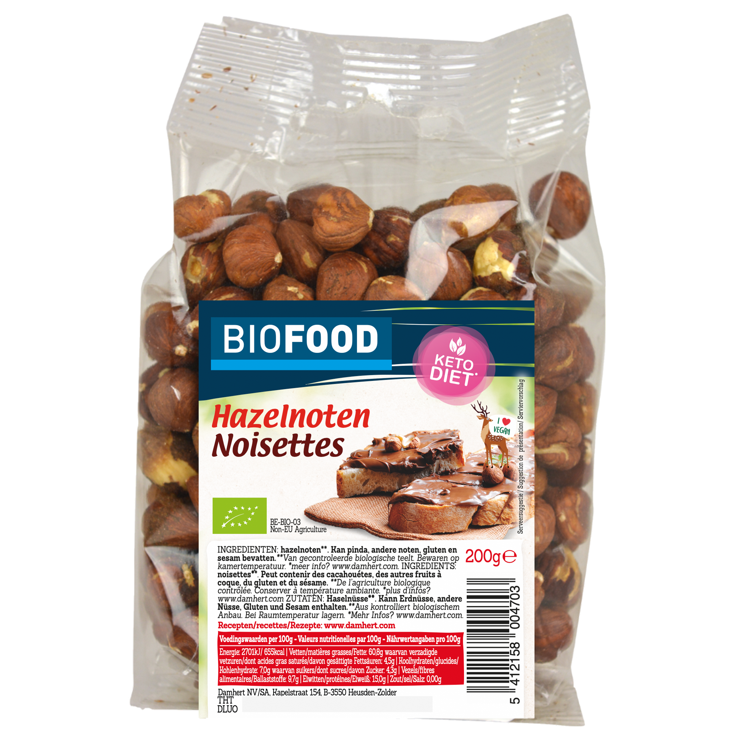 Biofood Mogyoró BIO