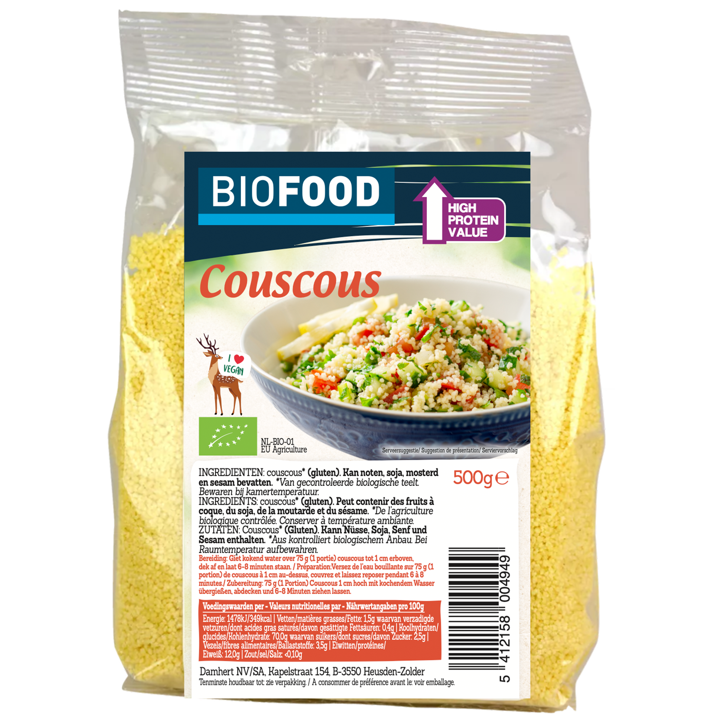 Biofood Bio kuszkusz