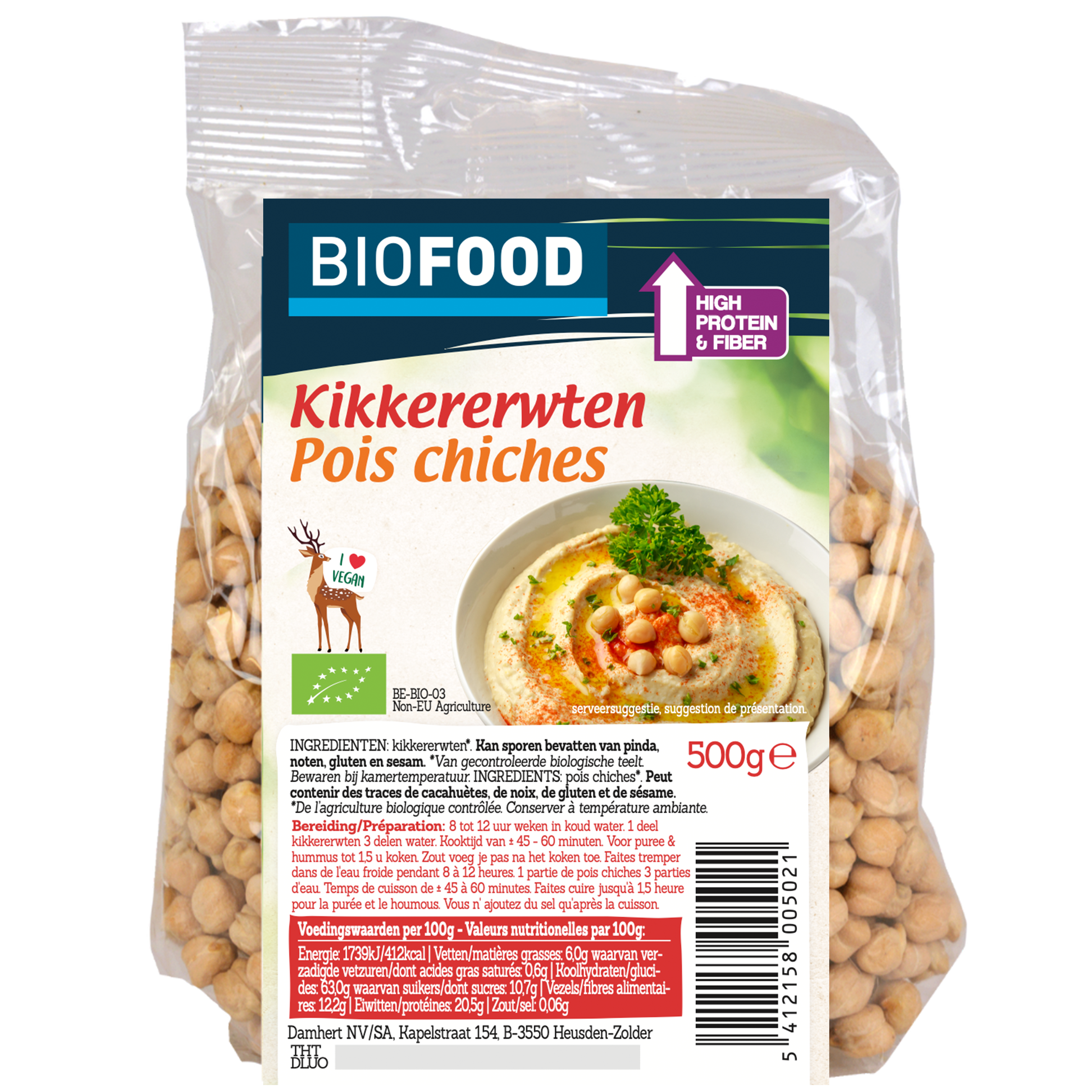 Biofood Csicseriborsó BIO