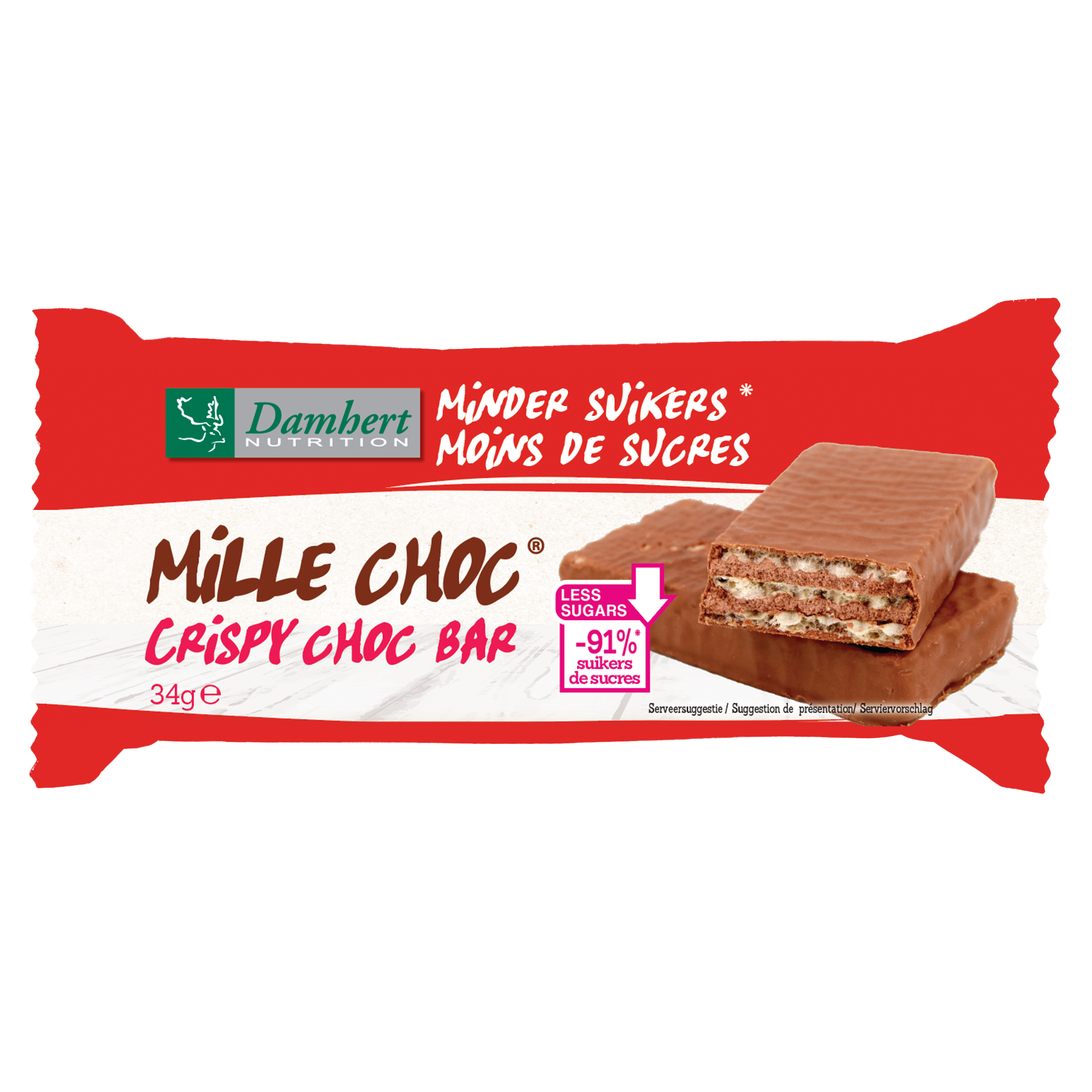 Hozzáadott cukor nélkül Mille choc