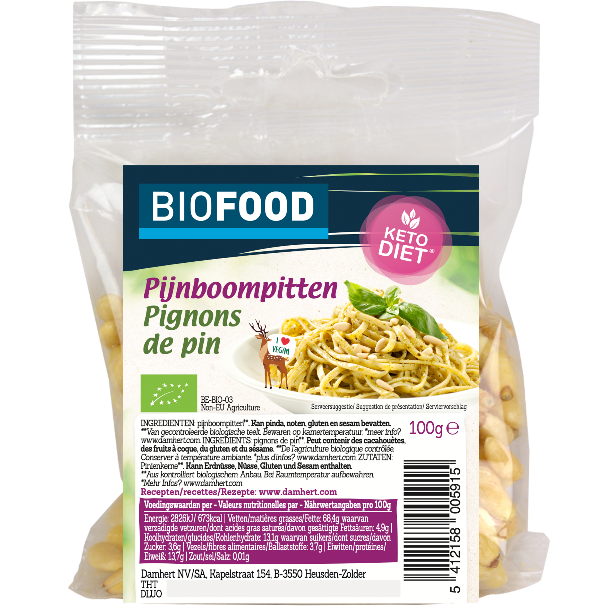 Biofood fenyőmagok BIO