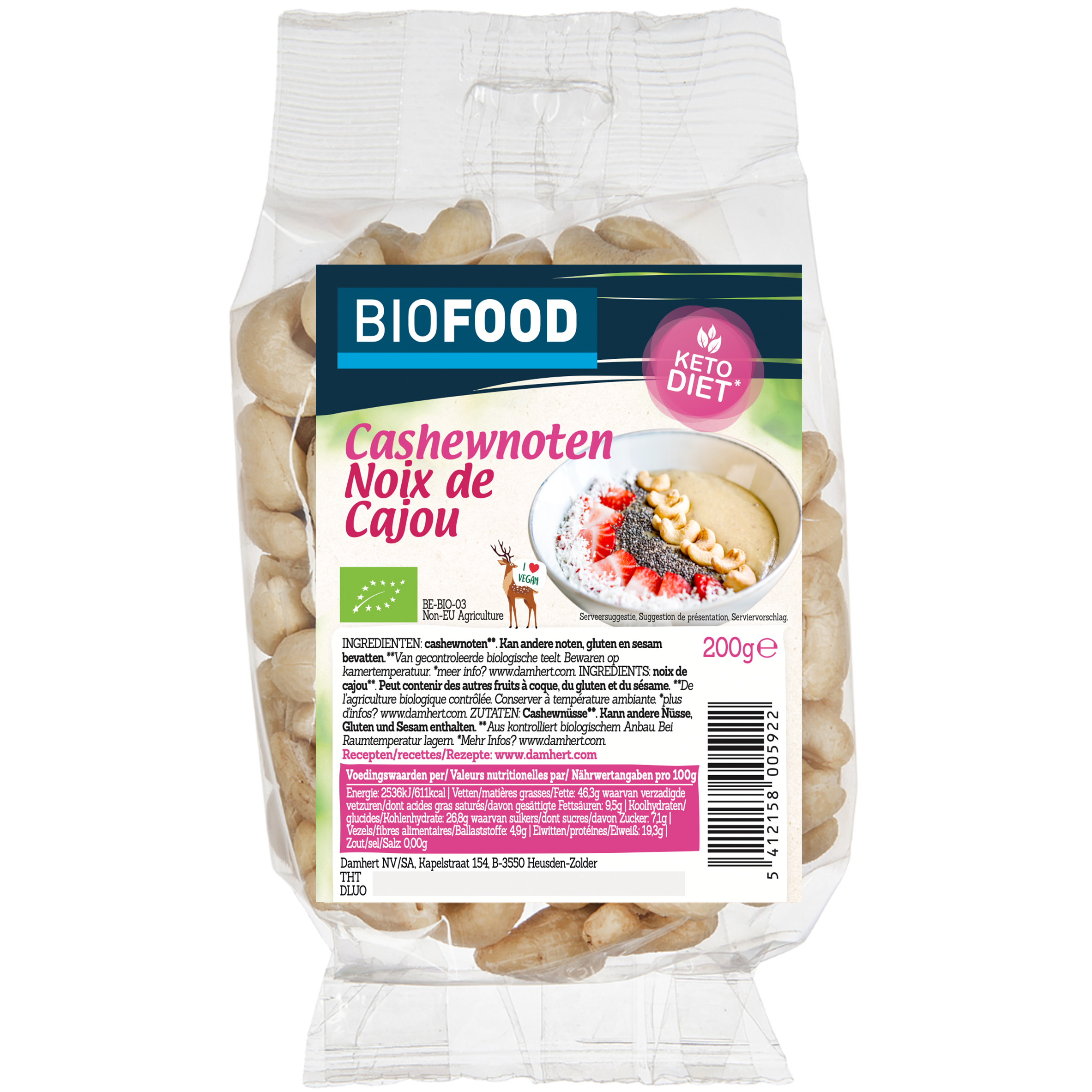 Biofood Kaszi dió BIO