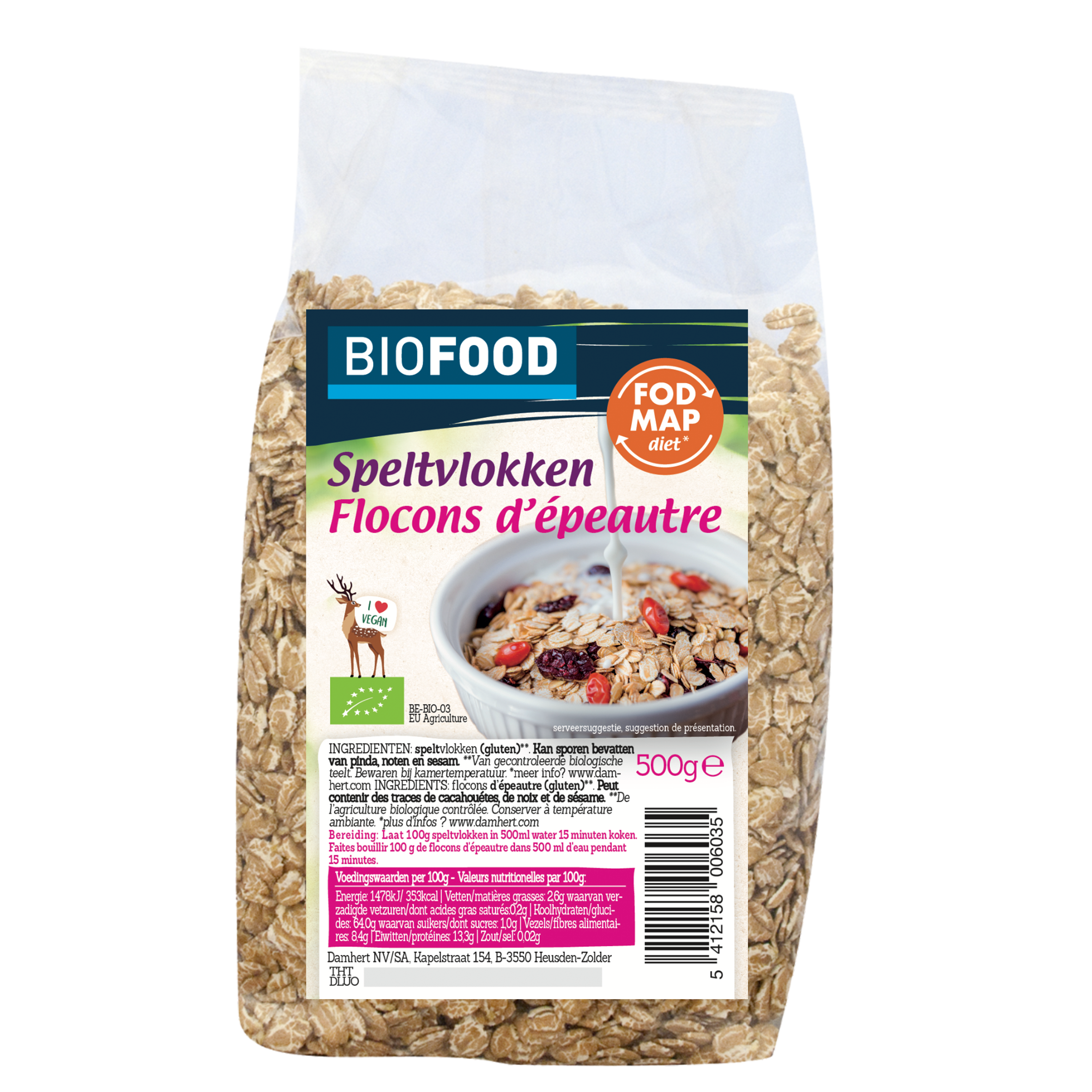 Biofood Bio-speltaflakes