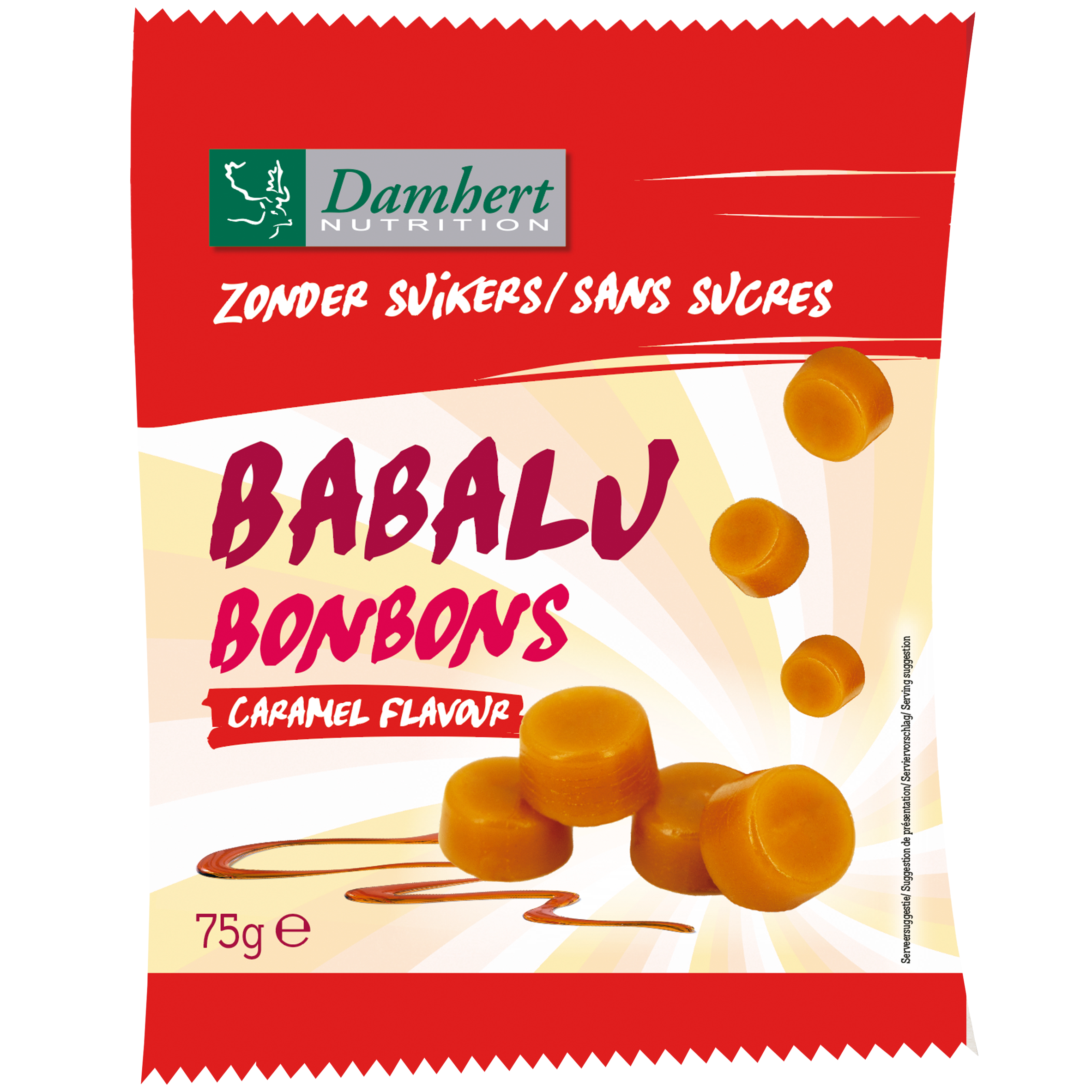 Cukormentes Babalu bonbon karamell ízű