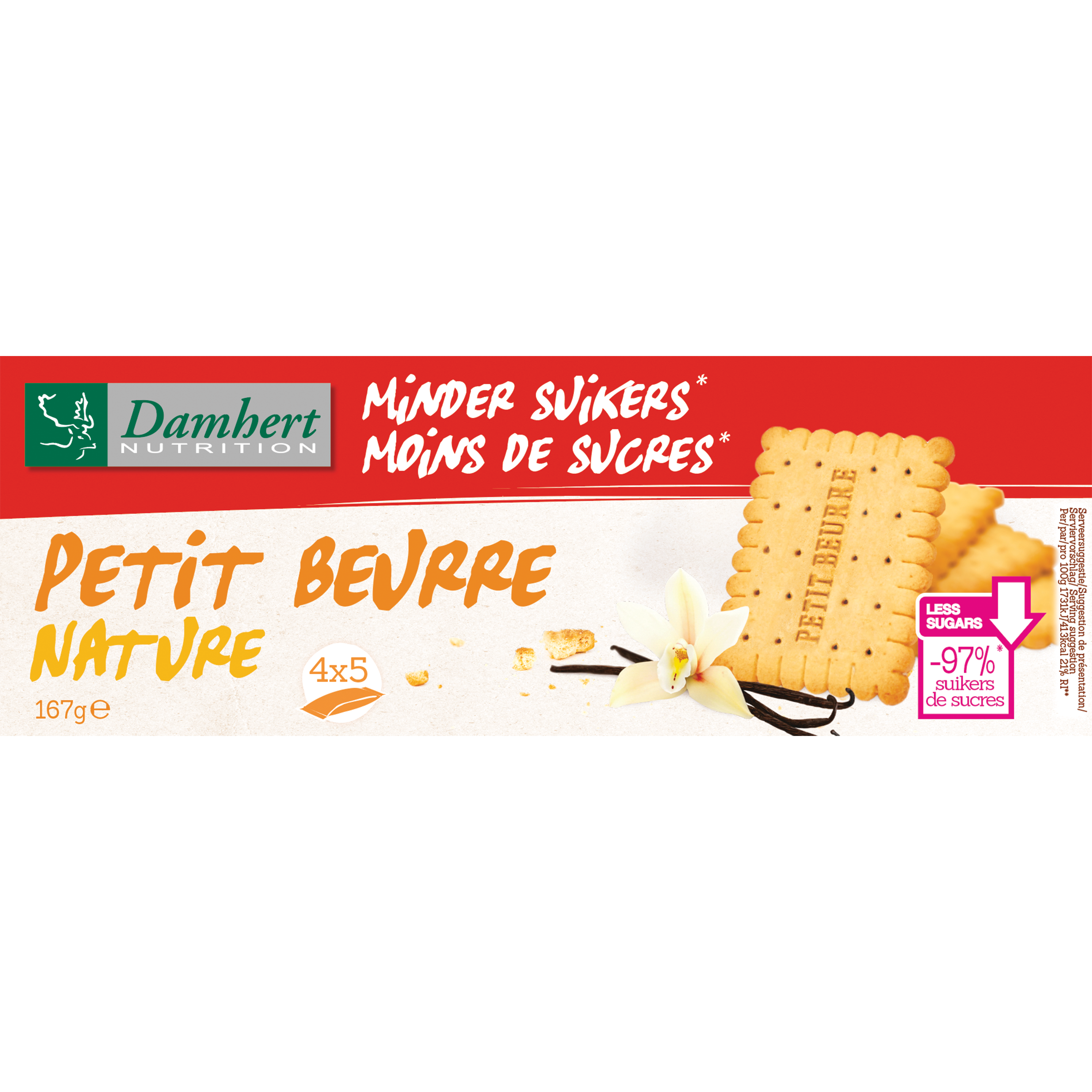 Less Sugars Petit Beurre Nature