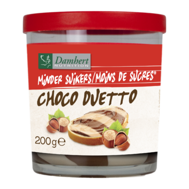 Hozzáadott cukor nélkül Choco Duetto