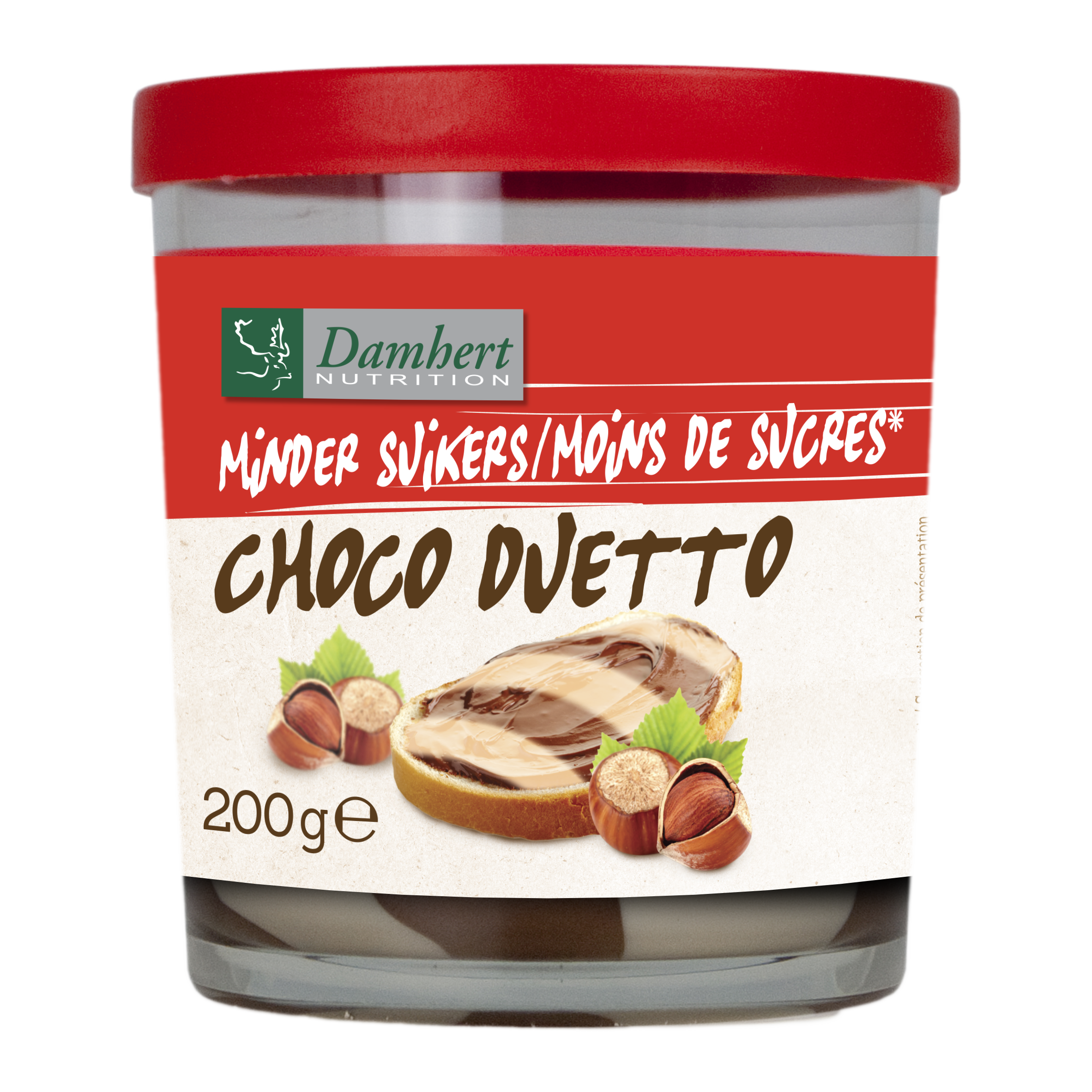 Hozzáadott cukor nélkül Choco Duetto