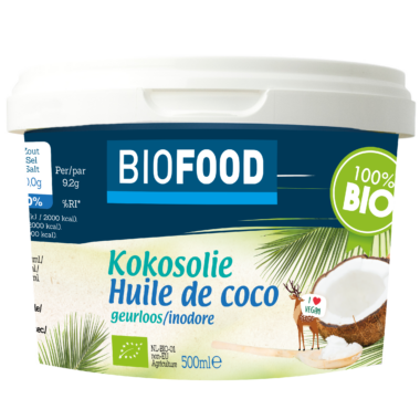Biofood Coconut oil bleached BIO
