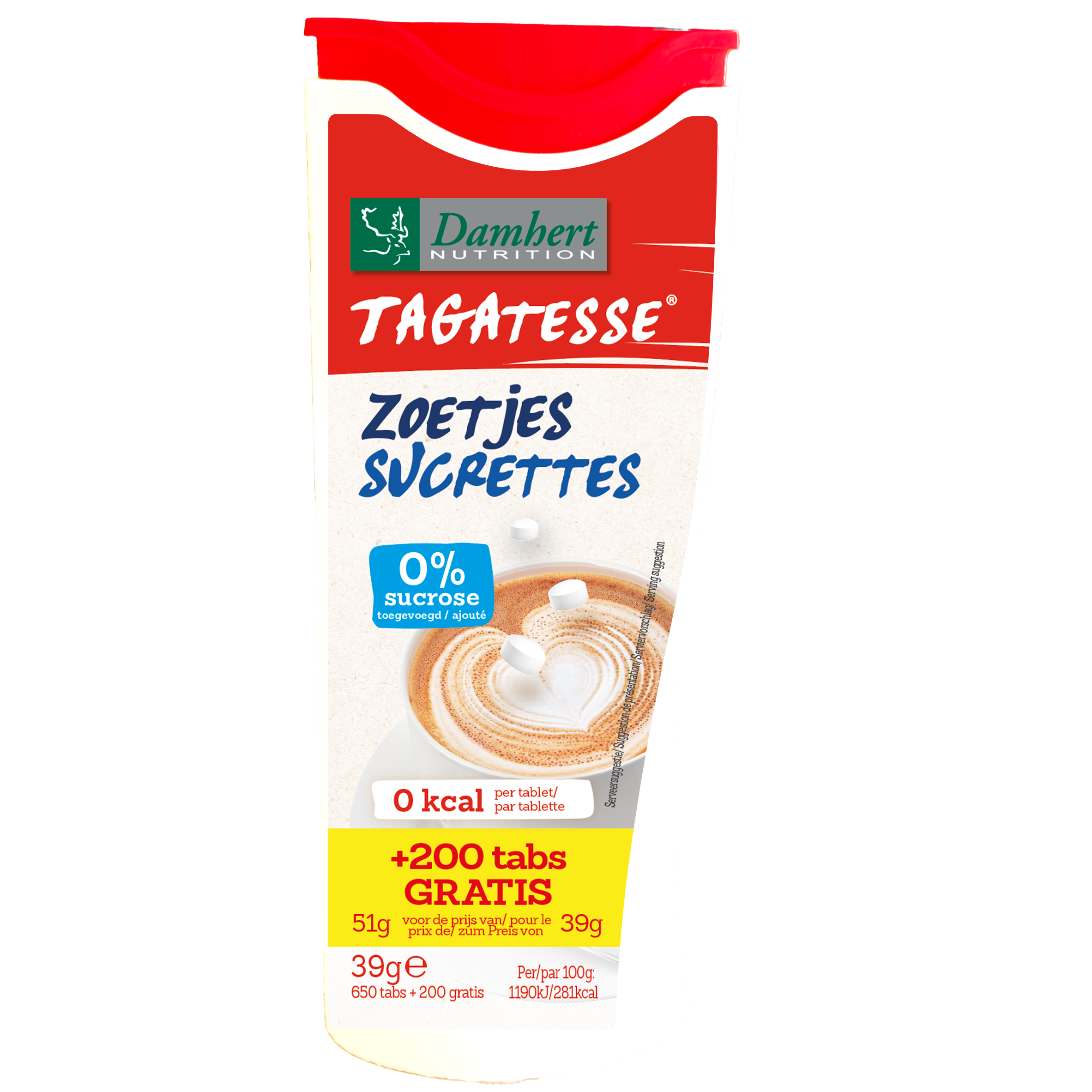 Tagatesse asztali édességadagoló