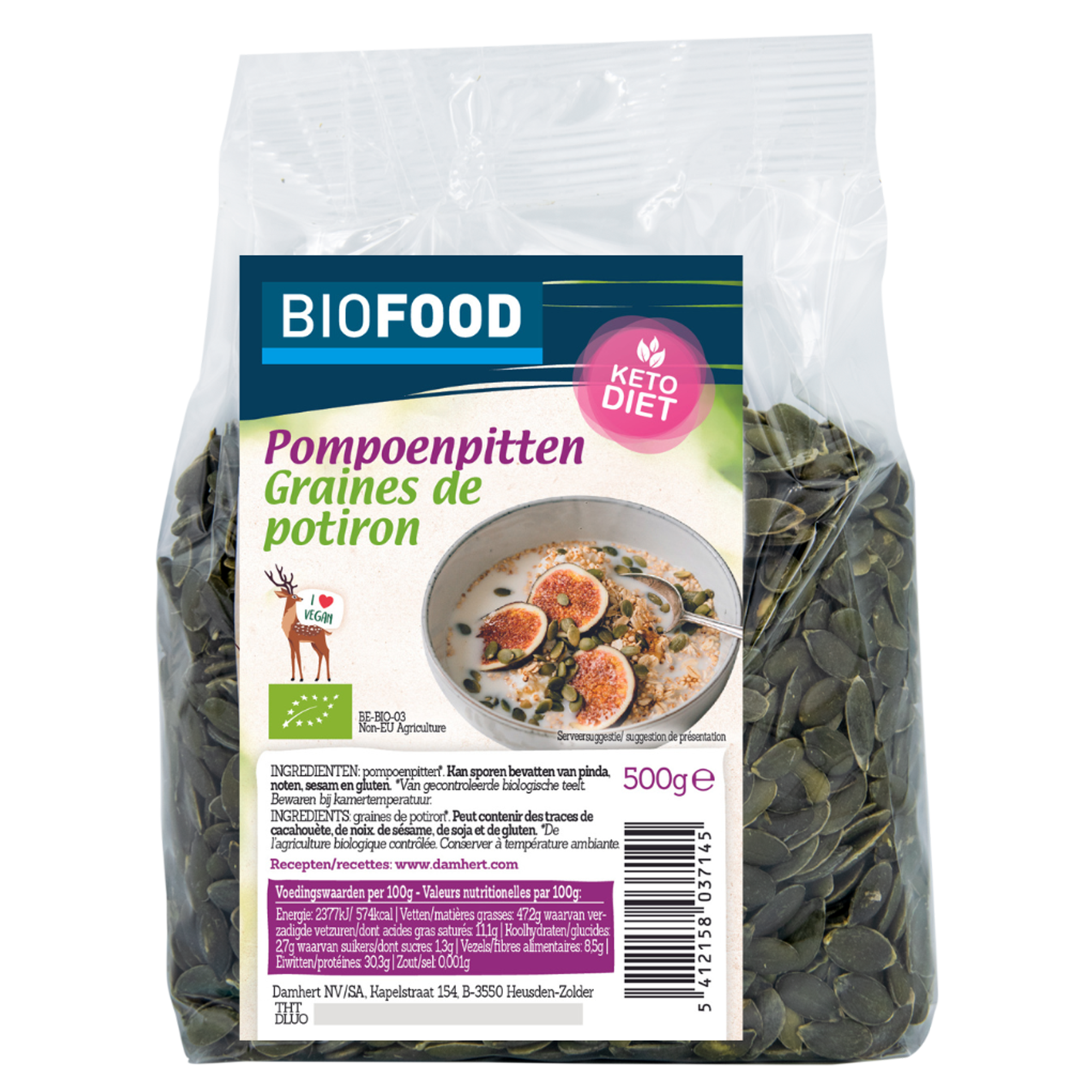 Biofood Tökmagok BIO