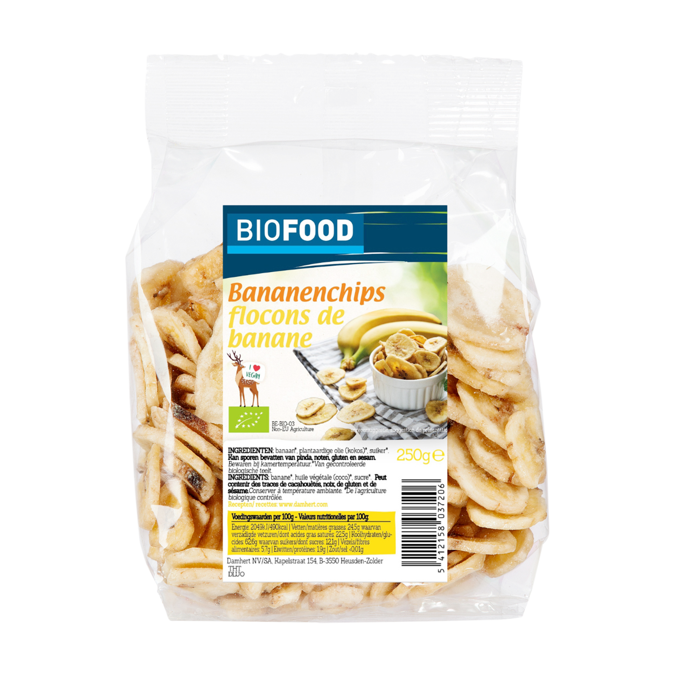 Biofood banánpehely BIO