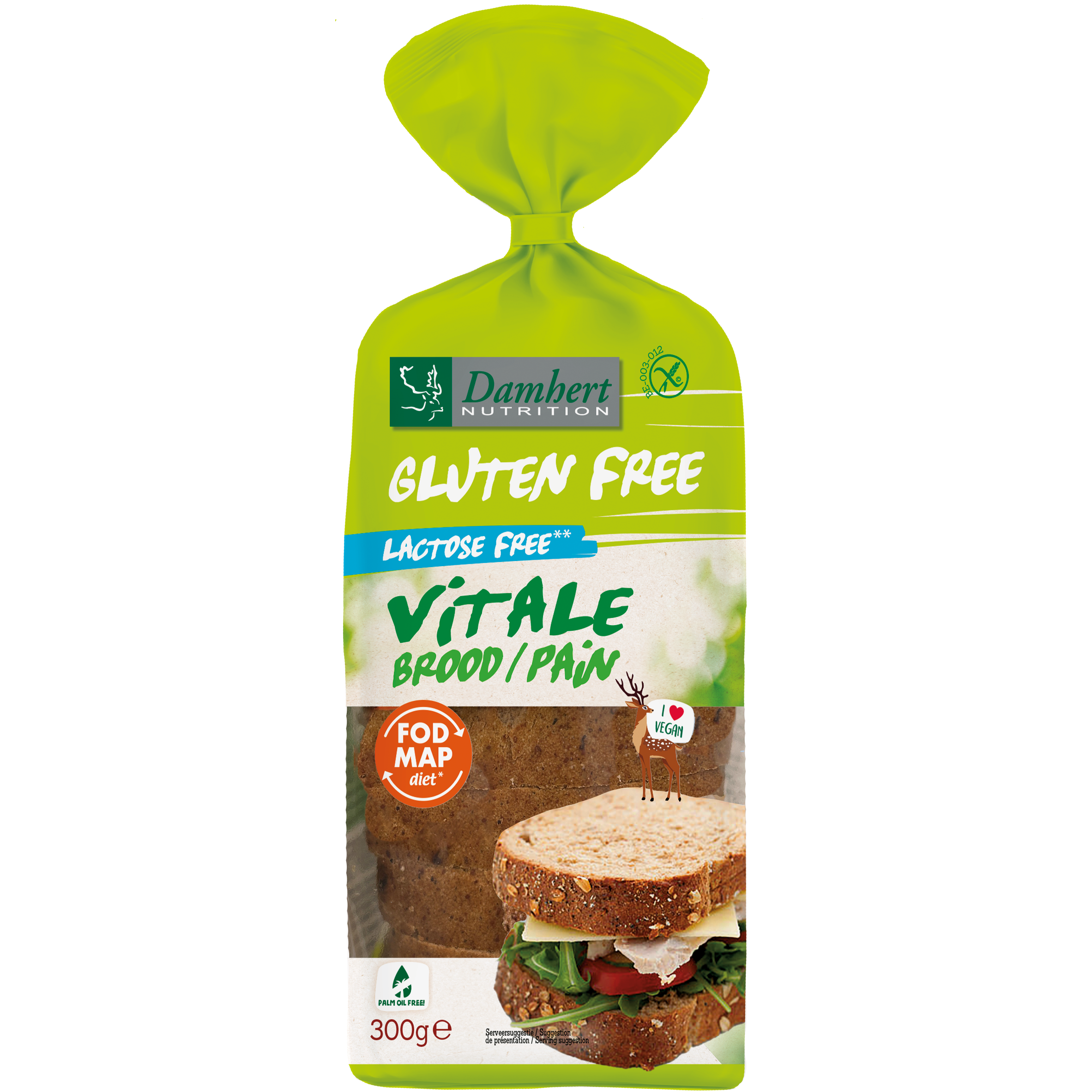 Gluténmentes Vitale kenyér
