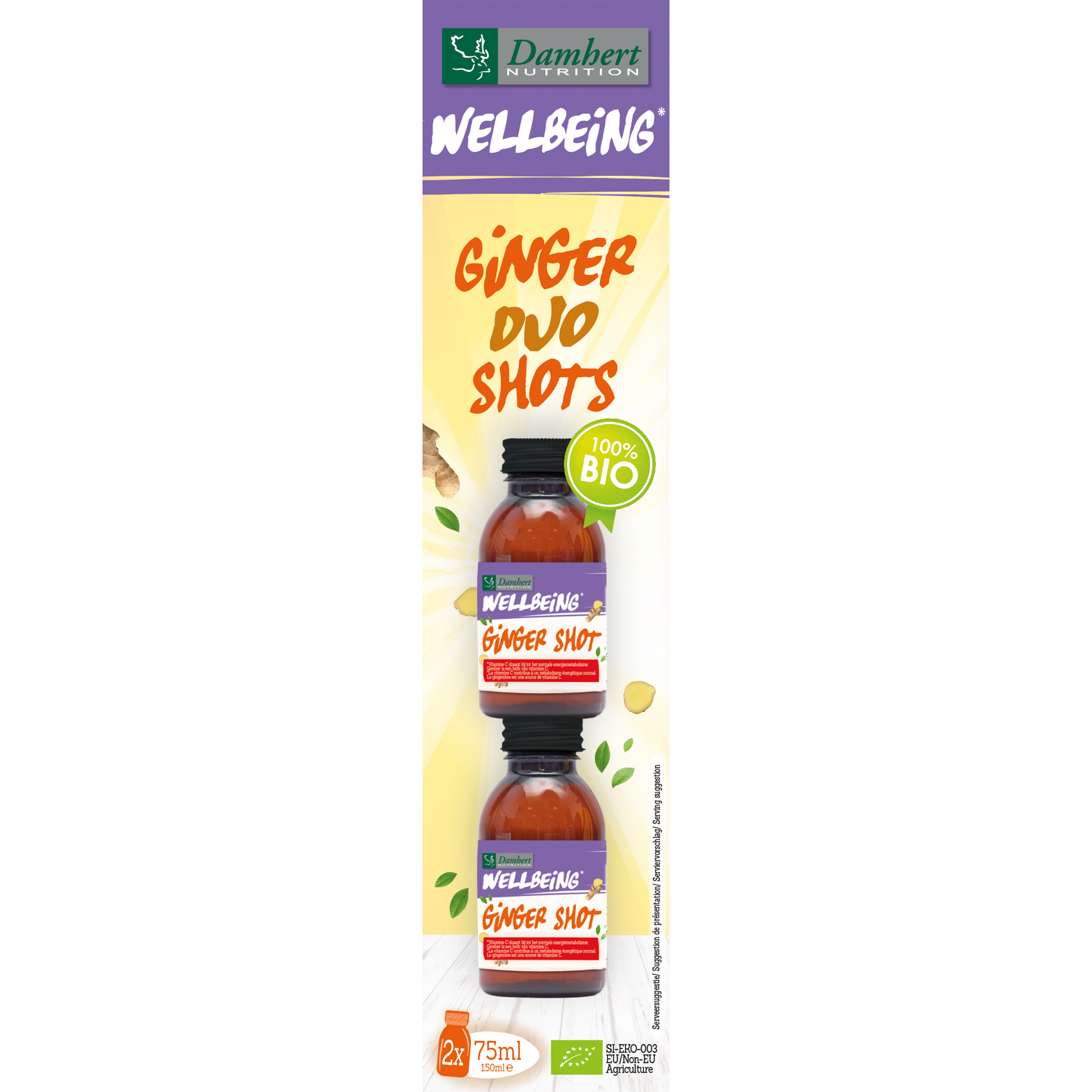 Wellbeing Ginger DUO shotok BIO