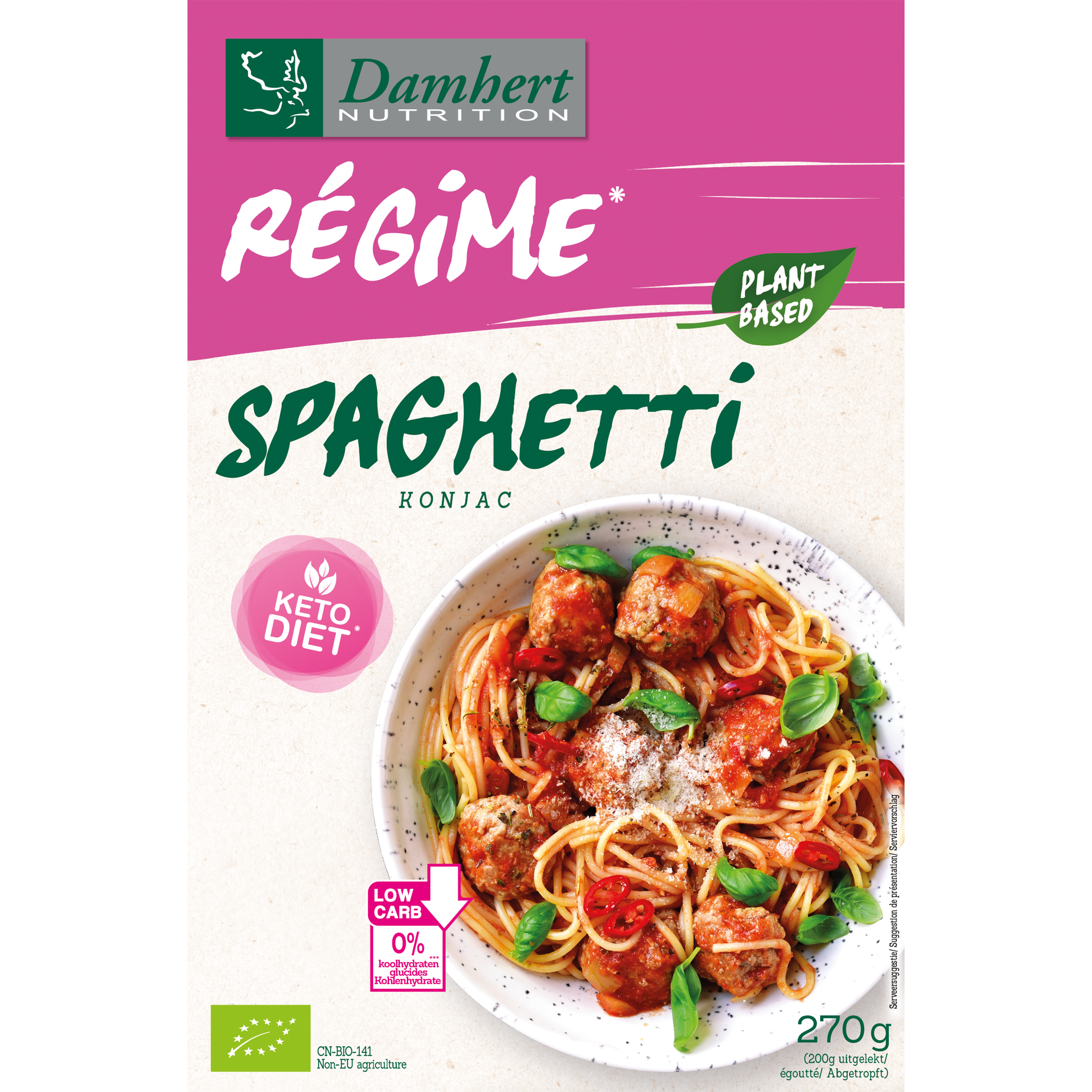 BIO spagetti étrend