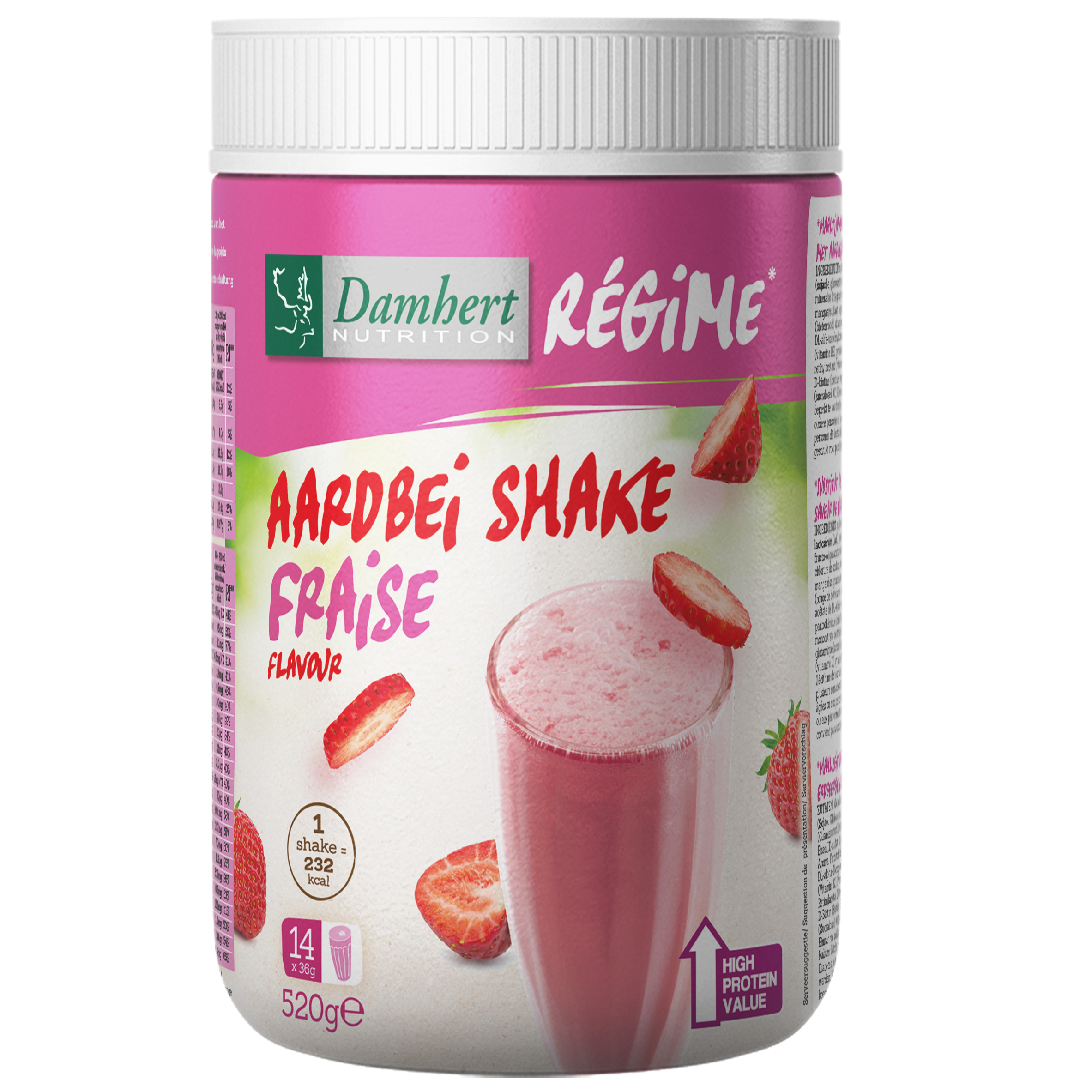 Régime Shake eper ízű