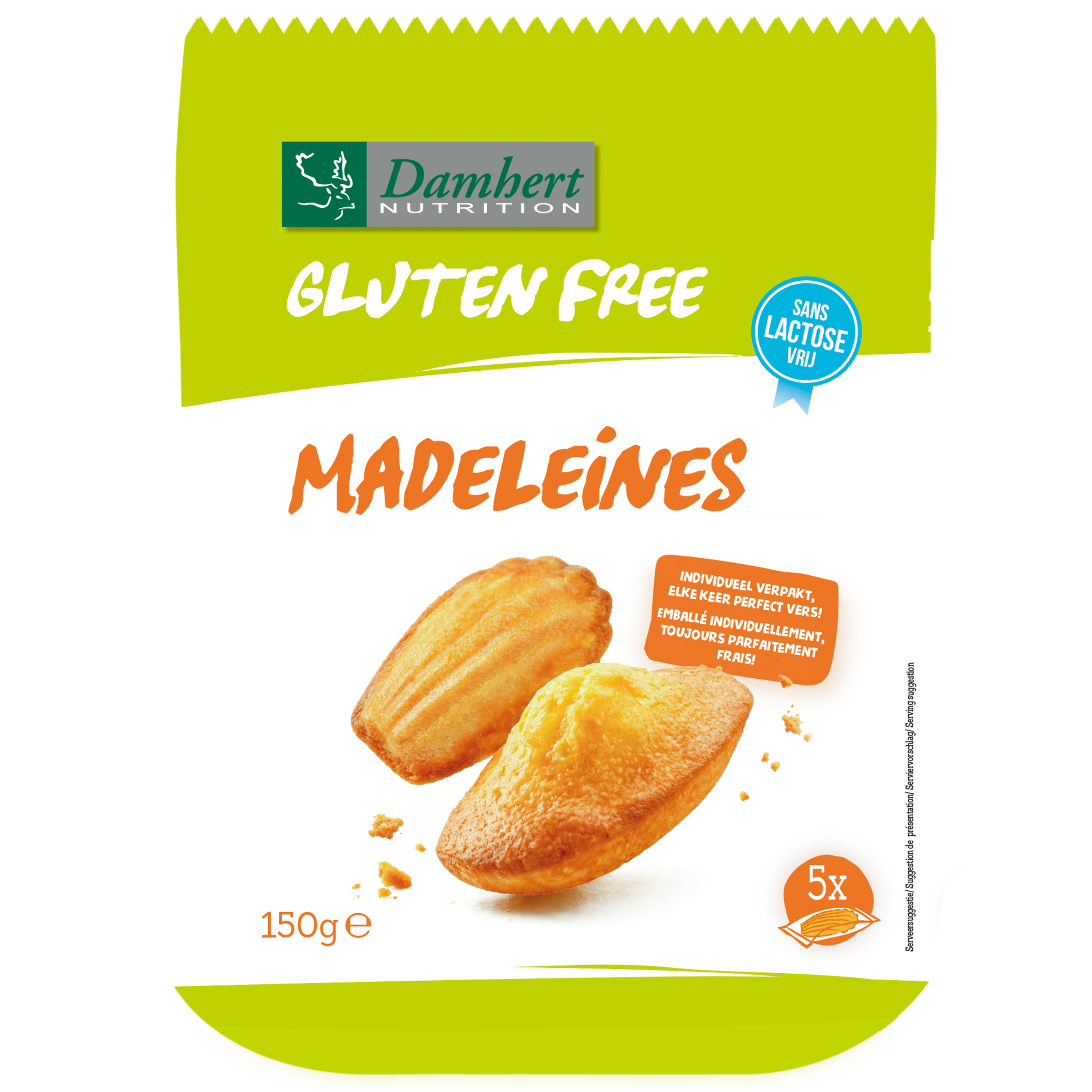 Gluténmentes madeleine-ek
