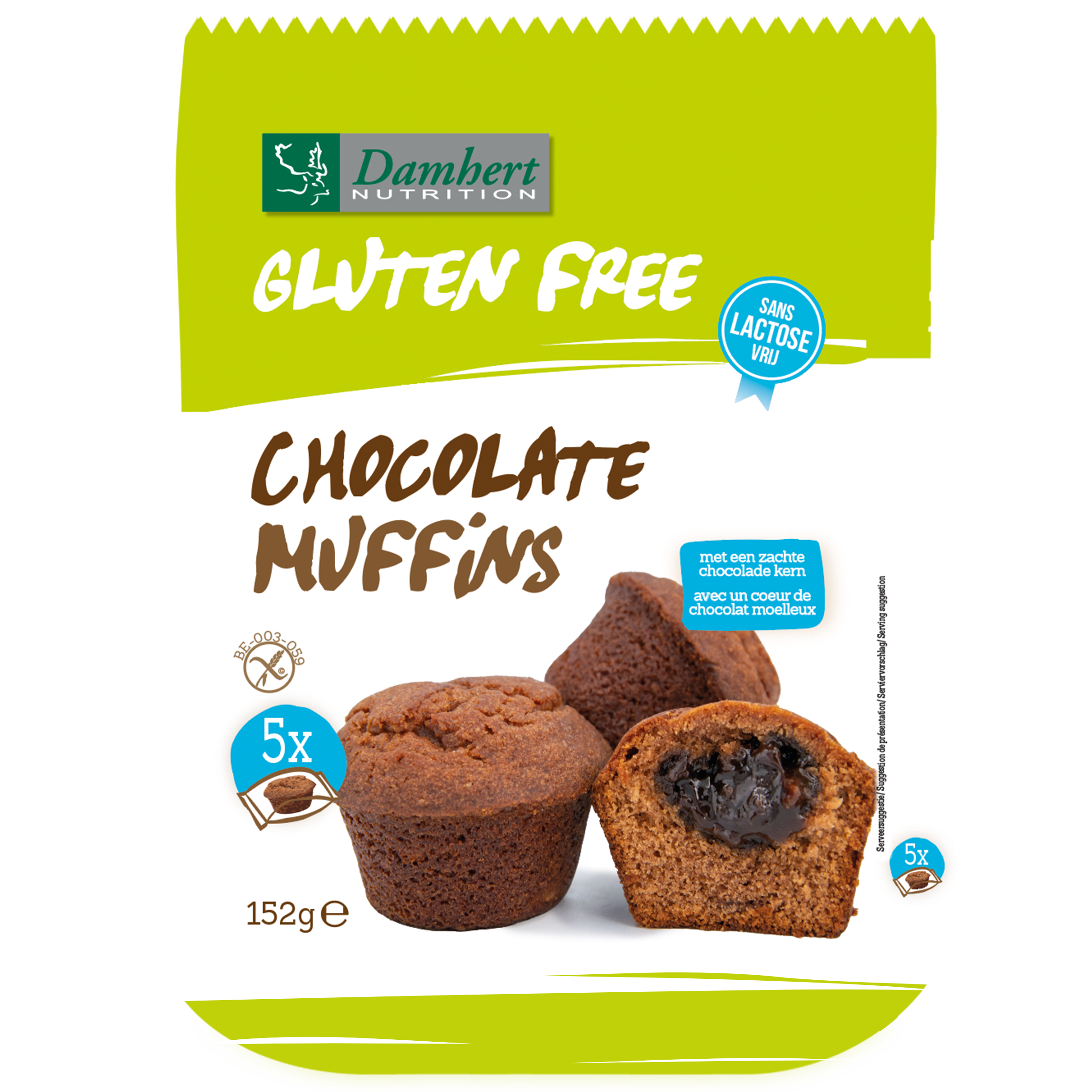 Gluténmentes csokoládés muffinok