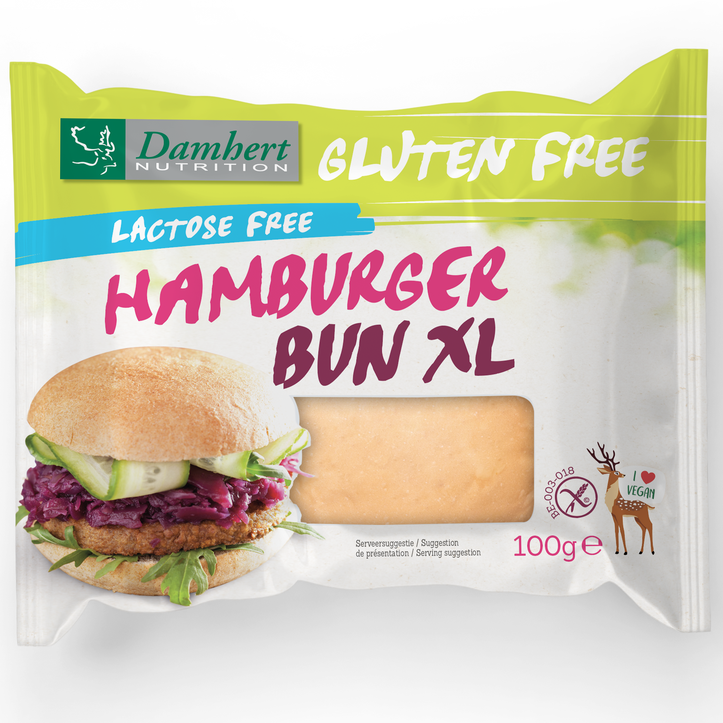 Gluténmentes hamburgerzsemle XL