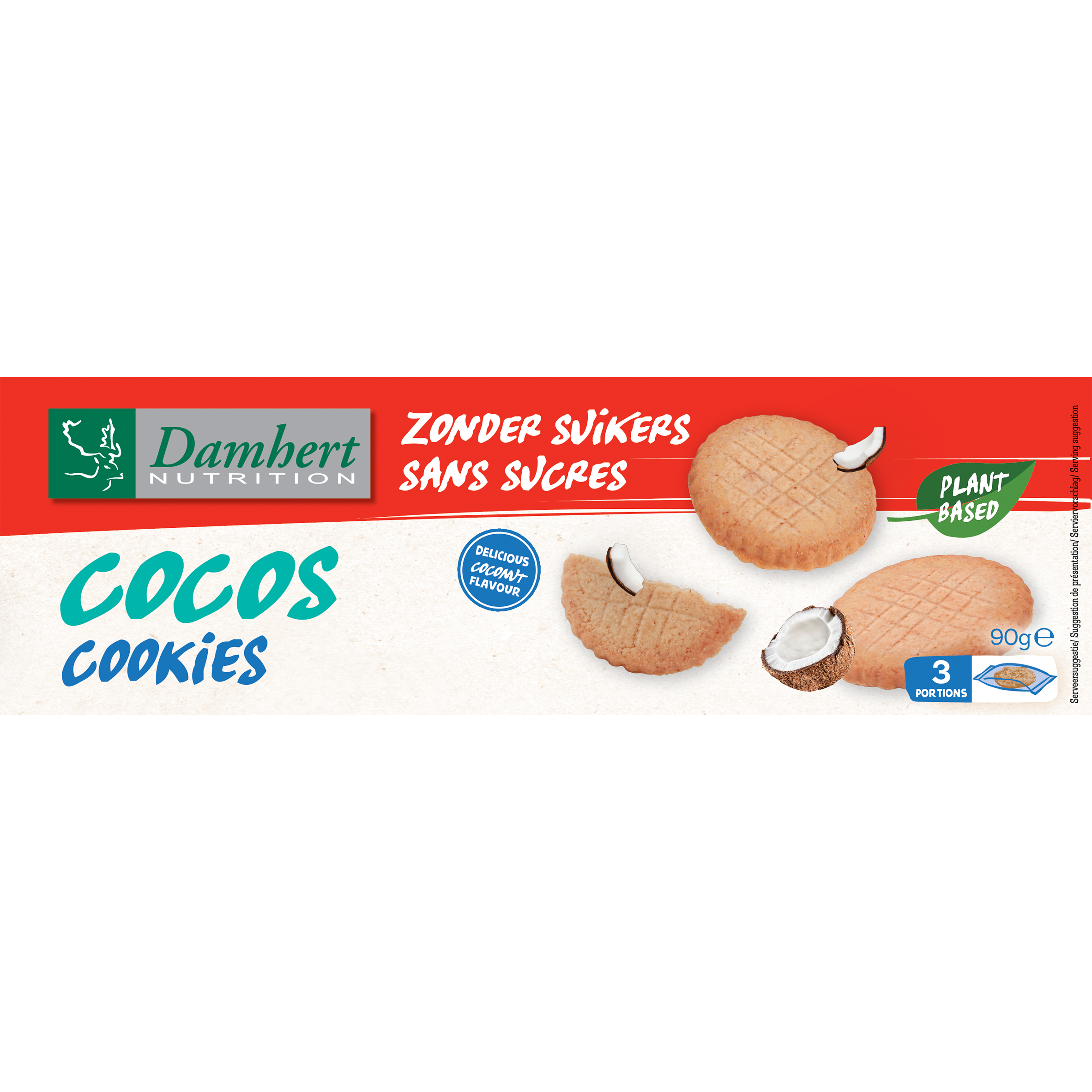 Cukormentes Cocos kekszek