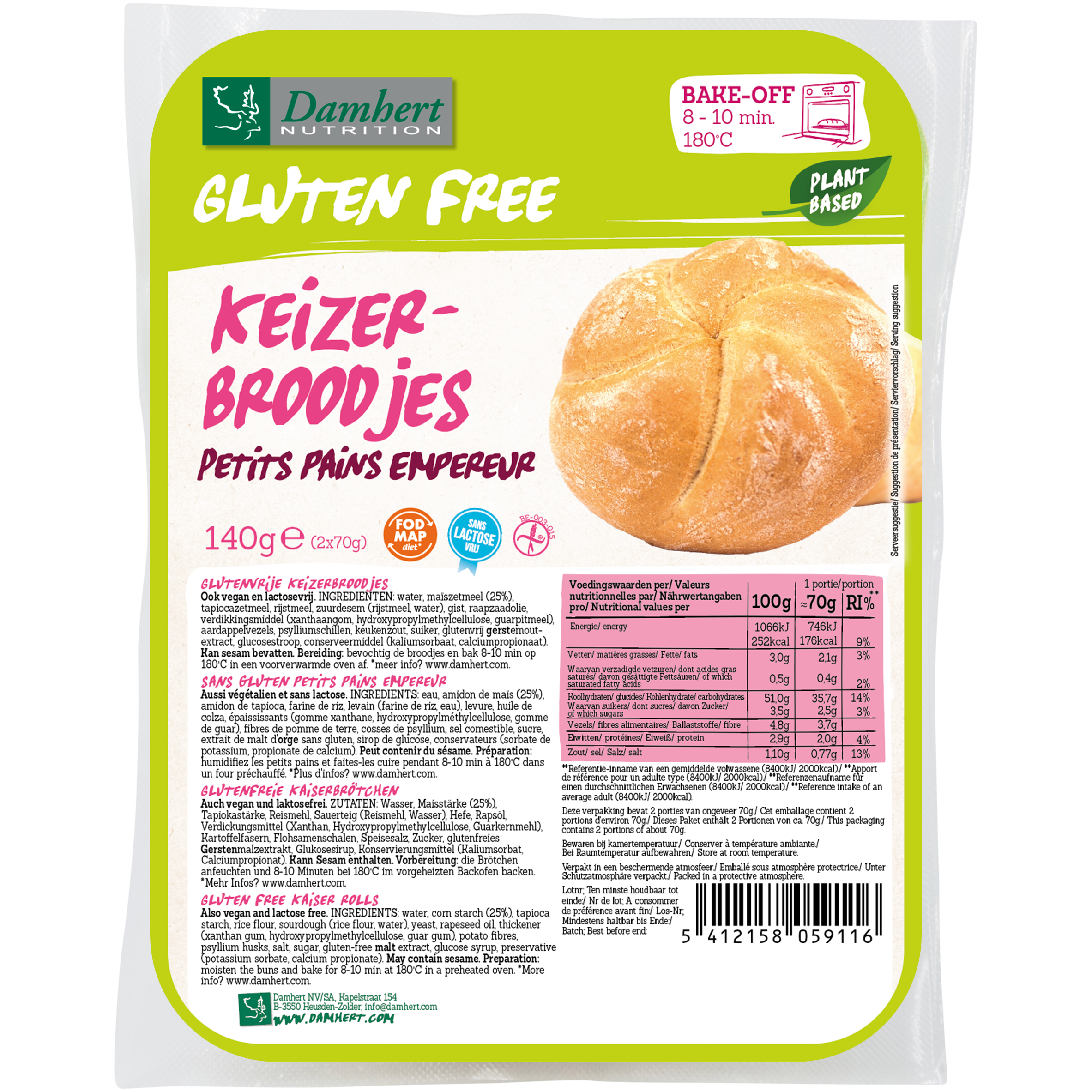 Gluténmentes Kaiser Rolls